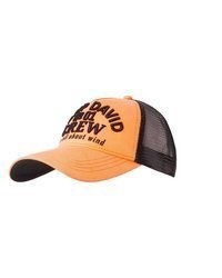 orange bedruckte Baseballkappe von Camp David