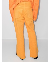 orange bedruckte Jeans von VIVENDII