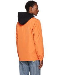 orange bedruckte Shirtjacke von Icecream