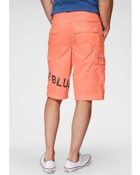 orange bedruckte Shorts von Camp David