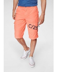 orange bedruckte Shorts von Camp David