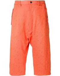 orange bedruckte Shorts von Vivienne Westwood
