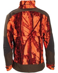 orange bedruckte Windjacke von Deerhunter