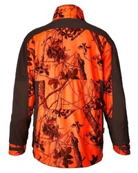 orange bedruckte Windjacke von Deerhunter