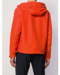 orange bedruckte Windjacke von Moncler