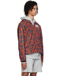 orange bedruckte Windjacke von Billionaire Boys Club