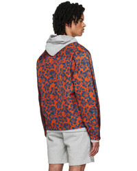 orange bedruckte Windjacke von Billionaire Boys Club