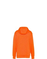 orange bedruckter Pullover mit einem Kapuze von Burton