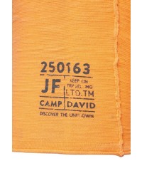 orange bedruckter Pullover mit einem Rundhalsausschnitt von Camp David