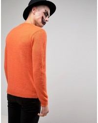 orange bedruckter Pullover von Asos