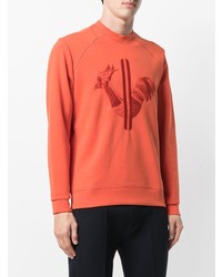 orange bedrucktes Sweatshirt von Rossignol
