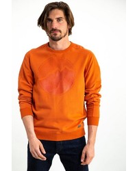 orange bedrucktes Sweatshirt von GARCIA