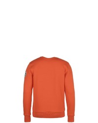 orange bedrucktes Sweatshirt von New Era