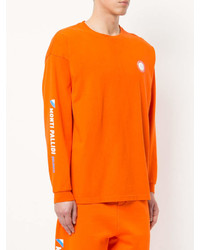 orange bedrucktes Sweatshirt von Stampd
