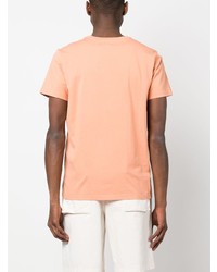 orange bedrucktes T-Shirt mit einem Rundhalsausschnitt von MARANT