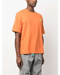 orange bedrucktes T-Shirt mit einem Rundhalsausschnitt von Ambush