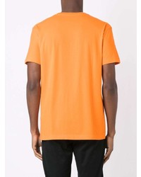 orange bedrucktes T-Shirt mit einem Rundhalsausschnitt von OSKLEN