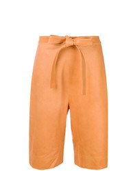orange Bermuda-Shorts