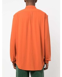 orange bestickter Polo Pullover von Polo Ralph Lauren