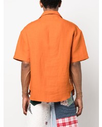 orange besticktes Kurzarmhemd von Bethany Williams
