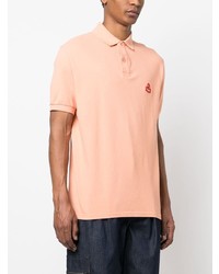 orange besticktes Polohemd von Isabel Marant