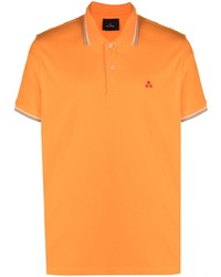 orange besticktes Polohemd von Peuterey