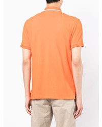 orange besticktes Polohemd von Polo Ralph Lauren