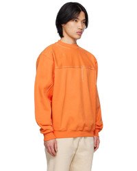 orange besticktes Sweatshirt von Jacquemus