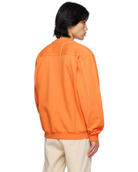 orange besticktes Sweatshirt von Jacquemus