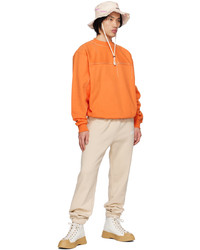 orange besticktes Sweatshirt von Jacquemus