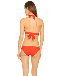 orange Bikinioberteil von Red Carter