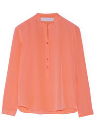 orange Bluse mit Knöpfen von Stella McCartney