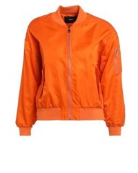 orange Bomberjacke von Bik Bok