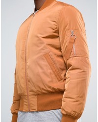 orange Bomberjacke von Asos