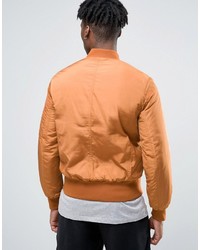 orange Bomberjacke von Asos