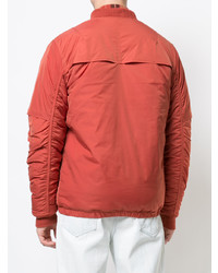 orange Bomberjacke von Stampd