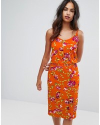 orange Camisole-Kleid von Warehouse