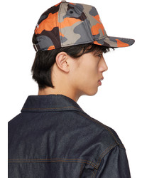 orange Camouflage Baseballkappe von DSQUARED2