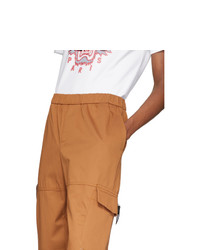 orange Cargohose von Kenzo