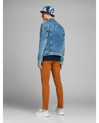 orange Chinohose von Jack & Jones