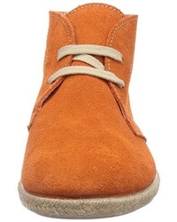 orange Chukka-Stiefel von Wolpertinger