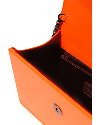 orange Clutch von Jimmy Choo