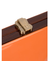 orange Clutch von Rocio