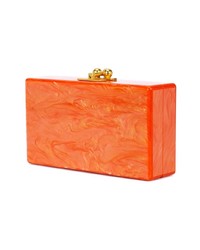 orange Clutch von Edie Parker