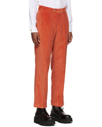 orange Cord Chinohose von Paul Smith