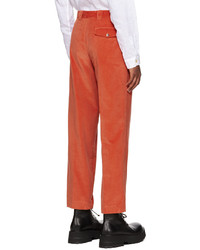 orange Cord Chinohose von Paul Smith