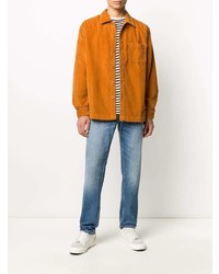 orange Cordlangarmhemd von Levi's Vintage Clothing