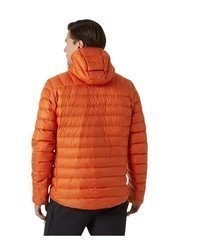 orange Daunenjacke von Helly Hansen