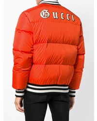 orange Daunenjacke von Gucci