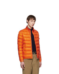 orange Daunenjacke von Moncler